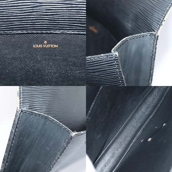 LOUIS VUITTON Epi Porte Documents Senateur Briefcase Black M54452 - Picture 11 of 12